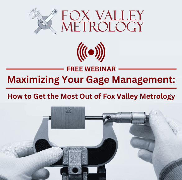 Maximizing your gage management flyer