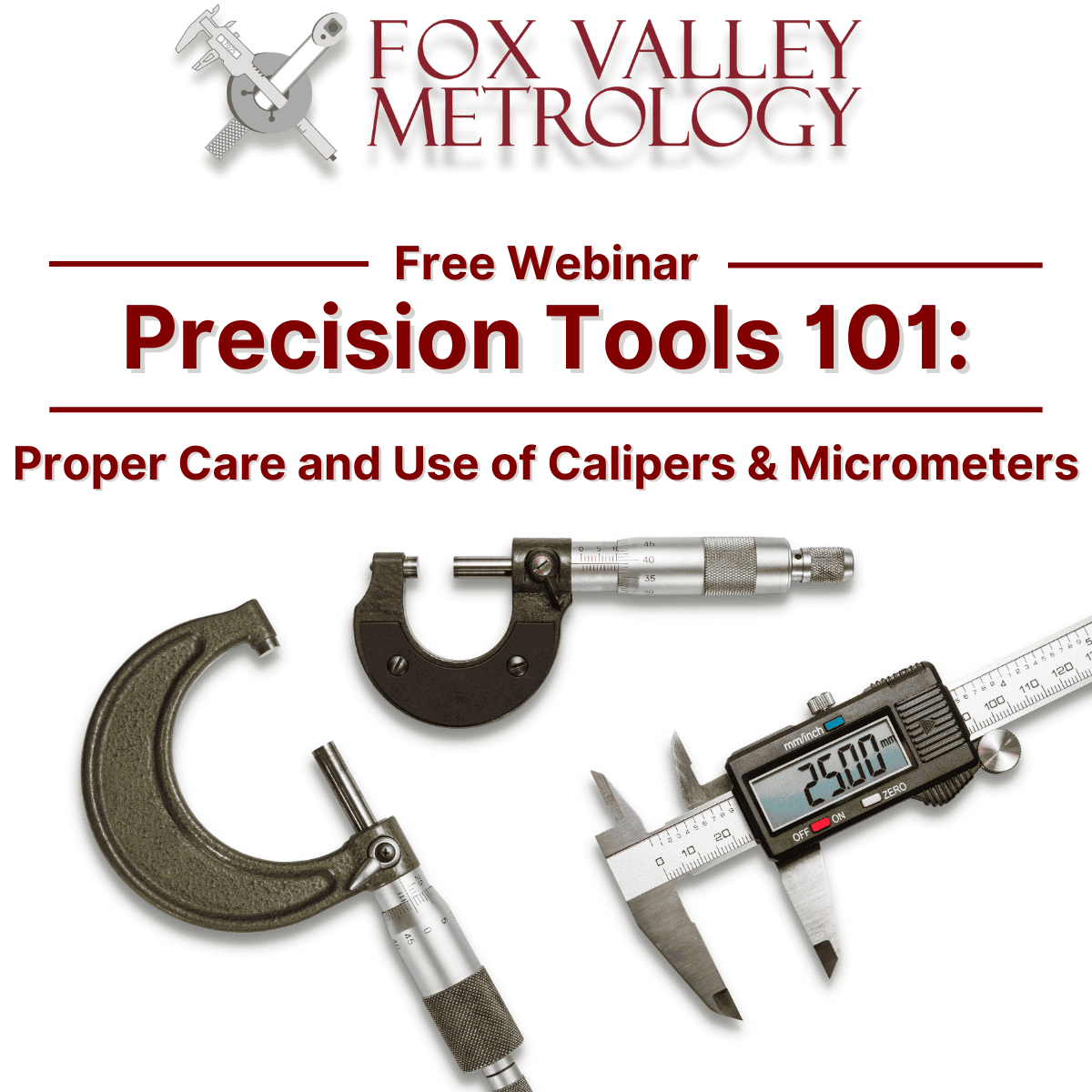 Precision tools 101 flyer